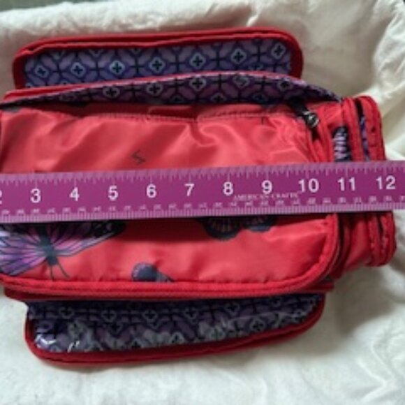 Lug Trolley bag -Butterfly Poppy EUC - Picture 2 of 3